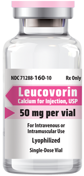 Leucovorin Calcium for Injection, USP 50 mg per vial